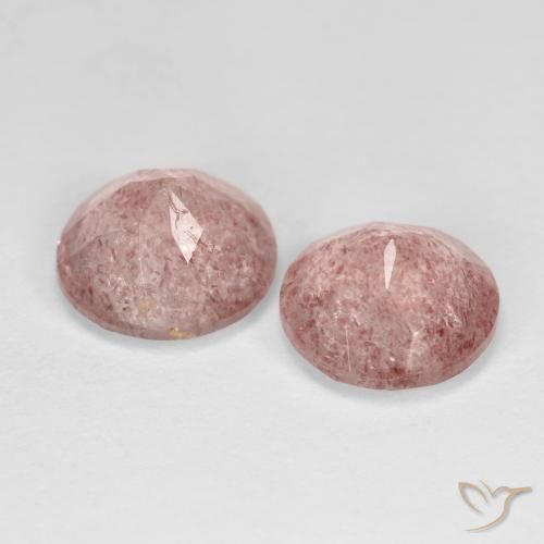 Shop natural 3.27ct Rose clair Quartz fraise gems, Tour, from Russie at GemSelect. In stock, global shipping!