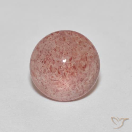 Quartz Fraise Rouge moyen naturelle Tour, 2.47 ct, Translucide