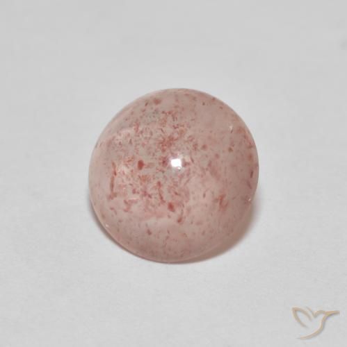 Quartz fraise Orange rougeâtre pâle naturelle Tour, 2.15 ct, Transparent