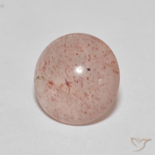 Quartz fraise Orange rougeâtre pâle naturelle Tour, 2.74 ct, Transparent