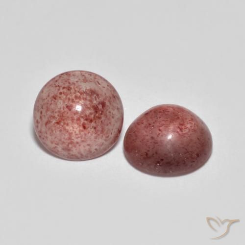 Shop natural 4.39ct Rose rougeâtre Quartz fraise gems, Tour, from Russie at GemSelect. In stock, global shipping!
