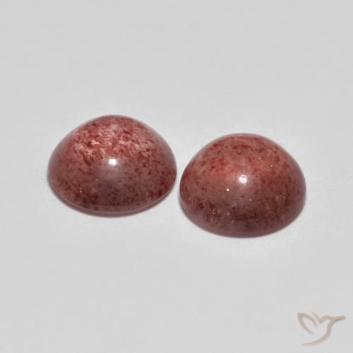 Shop natural 4.39ct Rose rougeâtre Quartz fraise gems, Tour, from Russie at GemSelect. In stock, global shipping!