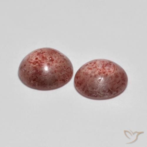 Shop natural 4.20ct Rose moyen Quartz Fraise gems, Tour, from Russie at GemSelect. In stock, global shipping!