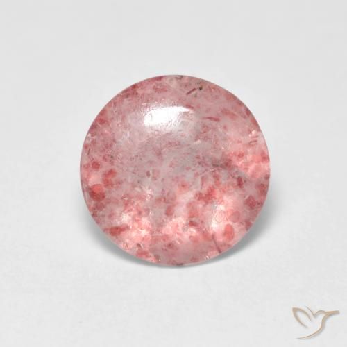 Quartz Fraise Rose léger naturelle Tour, 1.08 ct, Transparent