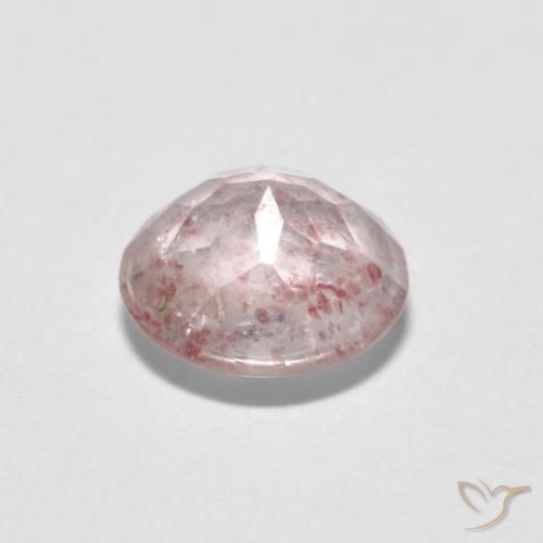 Quartz fraise Rose clair naturelle Tour, 1.09 ct, Transparent