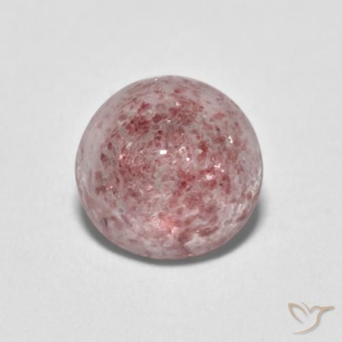 Quartz Fraise Ton rose naturelle Tour, 1.17 ct, Transparent