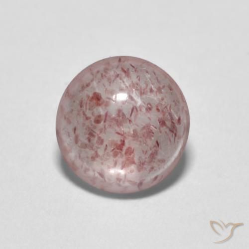 Quartz Fraise Rose clair naturelle Tour, 0.90 ct, Transparent