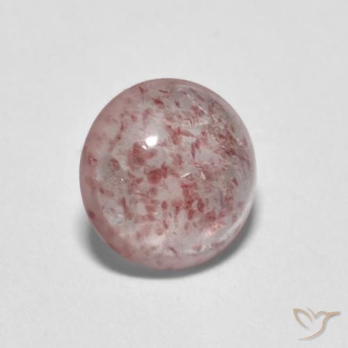 Quartz Fraise Rose clair naturelle Tour, 0.90 ct, Transparent