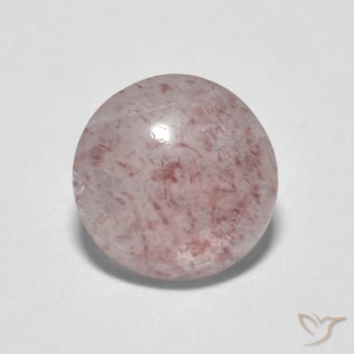 Quartz Fraise Rose clair naturelle Tour, 1.28 ct, Transparent
