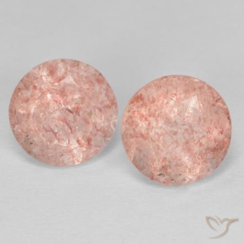 Shop natural 2.40ct Rose orangé Quartz Fraise gems, Tour, from Russie at GemSelect. In stock, global shipping!
