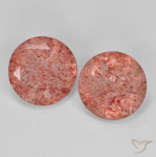 Shop natural 2.02ct Rose rougeâtre Quartz Fraise gems, Tour, from Russie at GemSelect. In stock, global shipping!