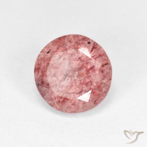 Quartz fraise Rose naturelle Tour, 1.15 ct, Transparent