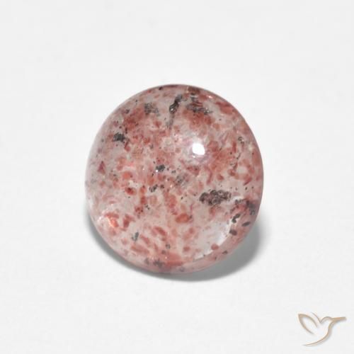Quartz fraise Rose foncé naturelle Tour, 0.98 ct, Transparent