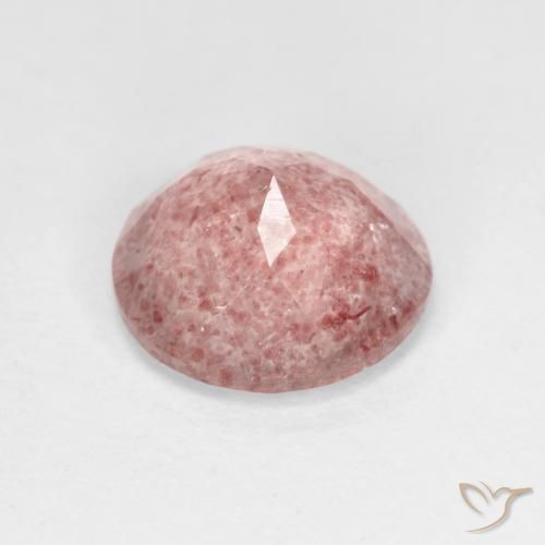 Quartz fraise Rose clair naturelle Tour, 2.16 ct, Transparent