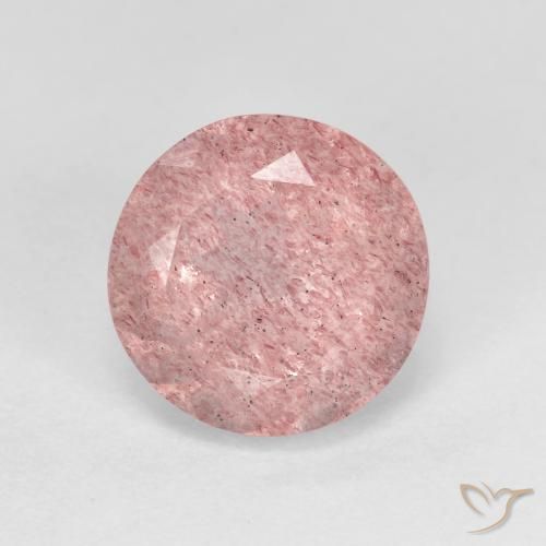 Quartz Fraise Rose clair naturelle Tour, 2.63 ct, Transparent
