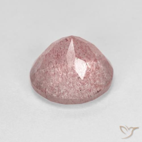 Quartz Fraise Rose clair naturelle Tour, 2.63 ct, Transparent