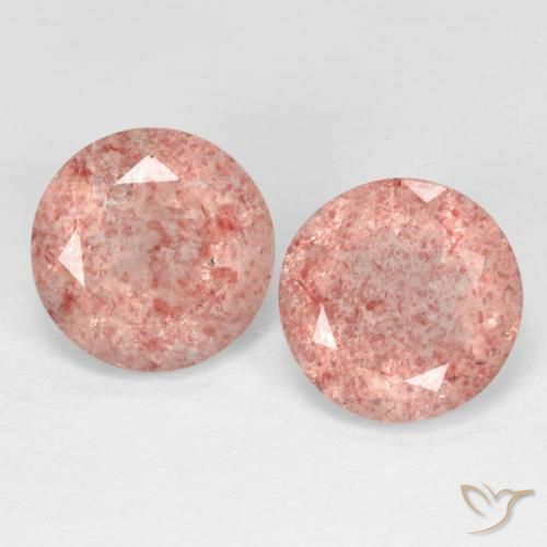 Shop natural 4.83ct Rouge indien Quartz fraise gems, Tour, from Russie at GemSelect. In stock, global shipping!
