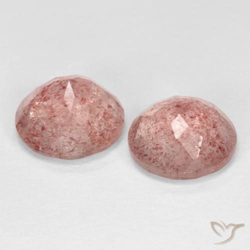 Shop natural 4.83ct Rouge indien Quartz fraise gems, Tour, from Russie at GemSelect. In stock, global shipping!