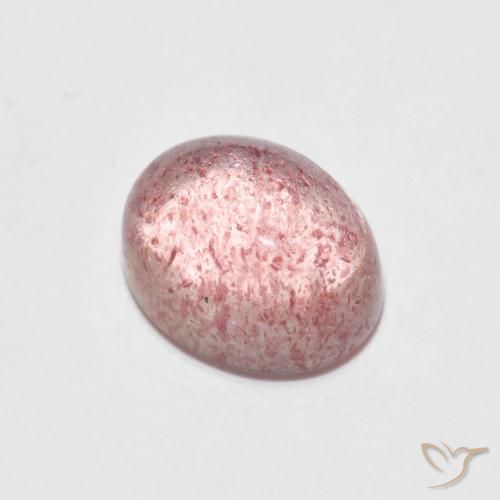 2.45ct Naturel Rose clair Quartz fraise, ovale, Transparent