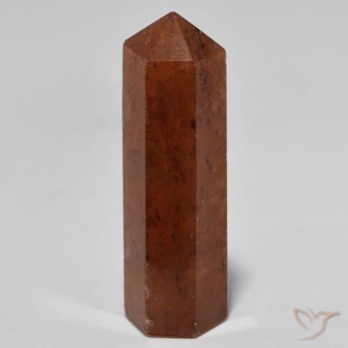 Quartz fraise Rouge naturelle Fantaisie, 30.88 ct, Opaque