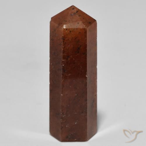 27.43ct Naturel Rouge Quartz Fraise, Fantaisie, Opaque