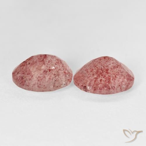 Shop natural 5.15ct Medium Light-Pink Quartz fraise gems, ovale, from Russie at GemSelect. In stock, global shipping!