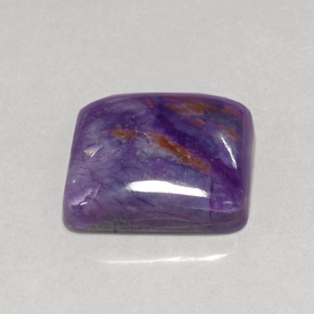 Sugilite violet naturelle coupe coussin, 15,15 ct, opaque