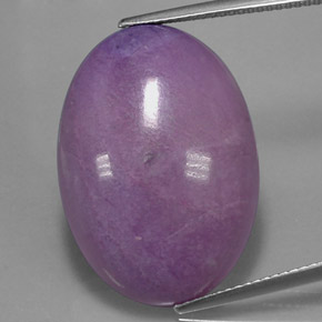 Sugilite multicolore naturelle coupe ovale, 20,51 ct, opaque