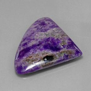 Sugilite multicolore naturelle forme fantaisie, 40,80 ct, opaque