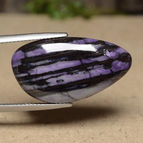 Sugilite Multicolore naturelle Forme fantaisie, 17.14 ct, Opaque