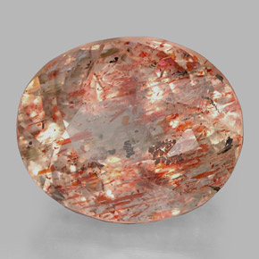 Pierre de Soleil  Orange naturelle Transparent, 4.50 ct, Transparent / Translucide