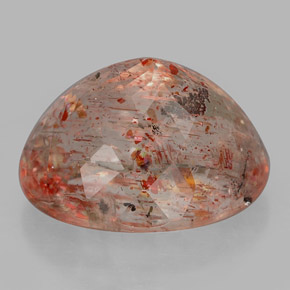 Pierre de Soleil  Orange naturelle Transparent, 4.50 ct, Transparent / Translucide