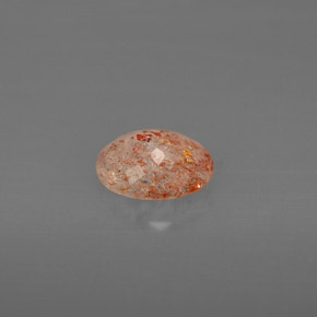 Pierre de Soleil  Orange naturelle Transparent, 0.83 ct, Transparent / Translucide