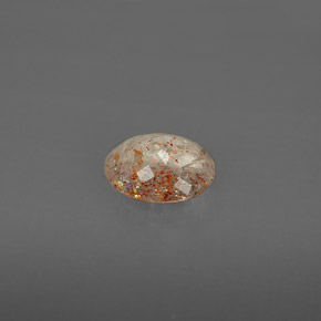 Pierre de Soleil  Orange naturelle Transparent, 0.79 ct, Transparent / Translucide