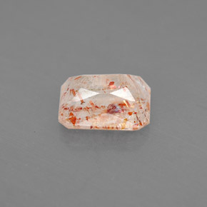 Pierre de Soleil  Orange naturelle Transparent, 1.59 ct, Transparent / Translucide