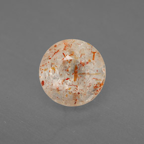 Pierre de Soleil  Orange naturelle Transparent, 2.31 ct, Transparent / Translucide
