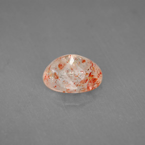 Pierre de Soleil  Orange naturelle Transparent, 2.14 ct, Transparent / Translucide