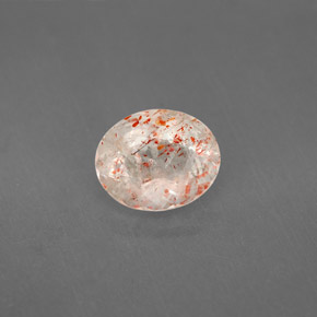 Pierre de Soleil  Orange naturelle Transparent, 1.80 ct, Transparent / Translucide