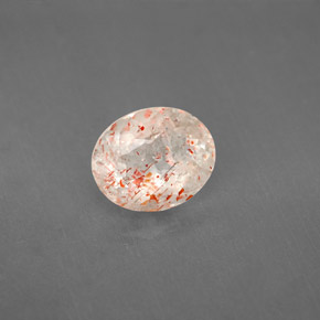 Pierre de Soleil  Orange naturelle Transparent, 1.80 ct, Transparent / Translucide