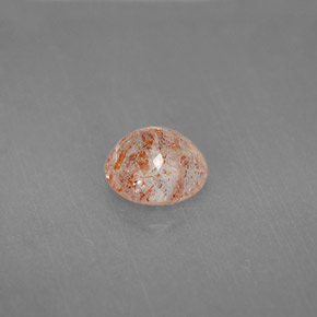 Pierre de Soleil  Orange naturelle Transparent, 1.41 ct, Transparent / Translucide