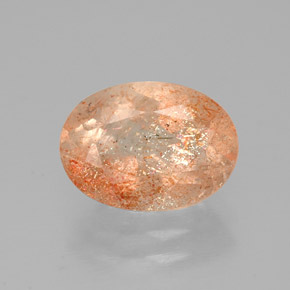 Pierre de Soleil  Orange naturelle Transparent, 2.00 ct, Transparent / Translucide