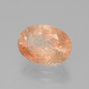 Pierre de Soleil  Orange naturelle Transparent, 2.00 ct, Transparent / Translucide