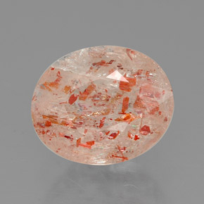 Pierre de Soleil  Orange naturelle Transparent, 2.11 ct, Transparent / Translucide