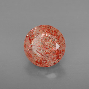 Pierre de Soleil  Orange naturelle Transparent, 2.51 ct, Transparent / Translucide