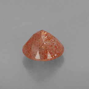 Pierre de Soleil  Orange naturelle Transparent, 2.36 ct, Transparent / Translucide