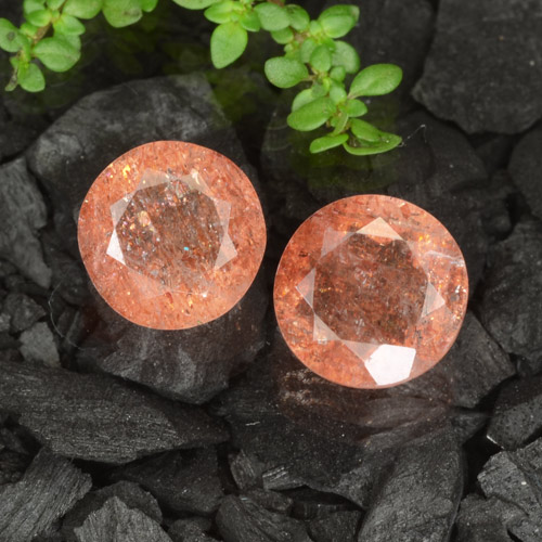Achetez naturel 6.24ct Orange gingembre Pierre de Soleil  gems, Coupe roude, En provenance Inde chez GemSelect. En stock, livraison internationale!