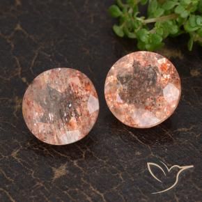 Shop natural 6.34ct Pêche Orange Pierre de soleil gems, Tour, from Inde at GemSelect. In stock, global shipping!