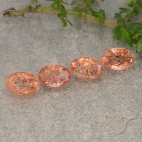 Shop natural 2.33ct Orange pamplemousse Pierre de soleil gems, ovale, from Russie at GemSelect. In stock, global shipping!