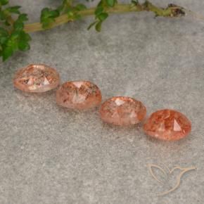 Shop natural 2.33ct Orange pamplemousse Pierre de soleil gems, ovale, from Russie at GemSelect. In stock, global shipping!