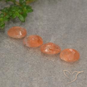 Achetez naturel 2,16ct orange pierre de soleil gems, coupe ovale, en provenance russie chez gemselect. en stock, livraison internationale!
